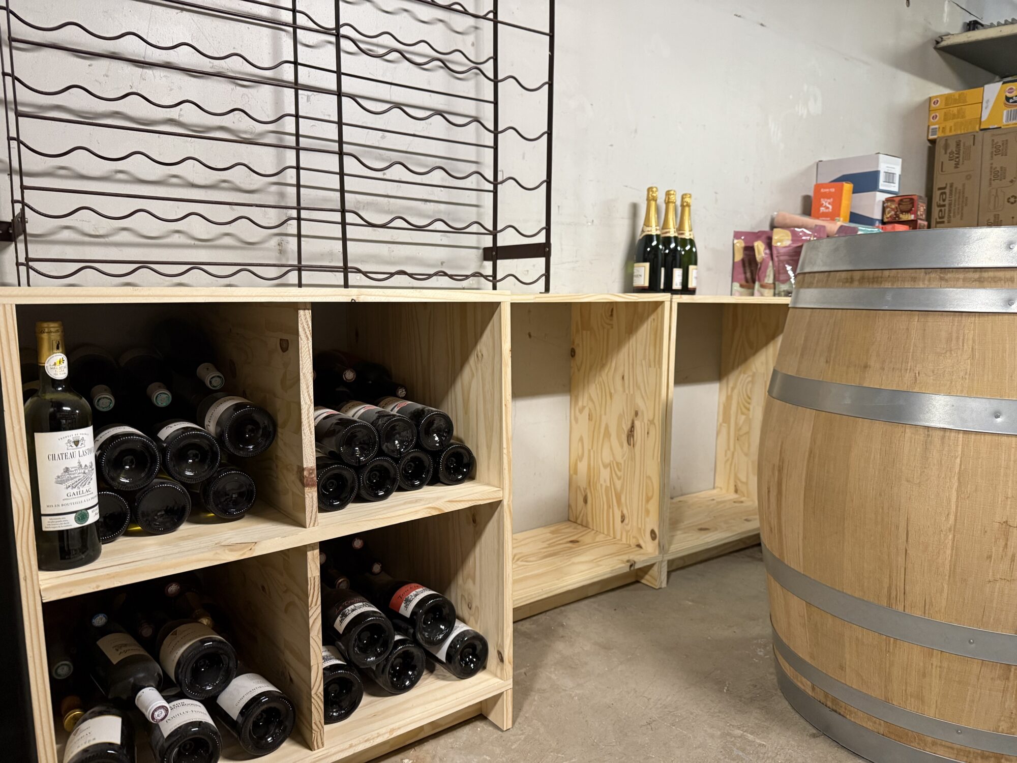 Cave à vin modulable sur mesure 2